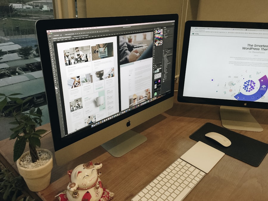 Photo designer workspace

